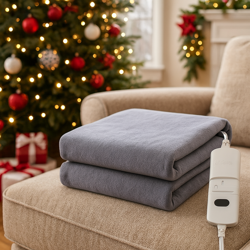 Electric Heating Blanket Mattress Pad 220V – Automatic Thermostat, Double Body Warmer (EU Plug)